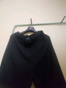 (NEW)SASSFRAS Black Flared Pants