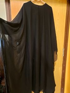 Butterfly Elegant Black Abaya