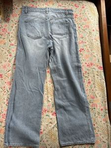 Light Wash Wide Leg Jeans