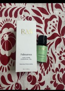 sealed RAS Palmarosa Pure Essential Oil