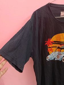 DILLINGER Navy Blue Oversized Tshirt