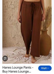 Hanes Comfortable Brown Lounge Pants