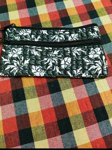 Stylish Purple Floral Clutch