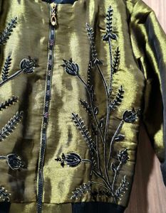 Embellished Bomber Jacket