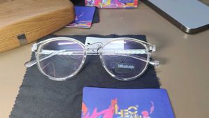 Clear Round Frame Glasses