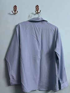 Formal Blue Button-Down Shirt