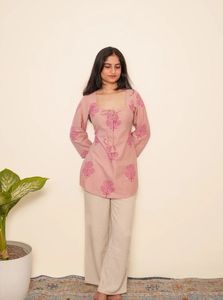 Korakagaz-LAILA SHORT KURTI ( SIZE XS )