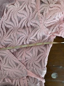 Peach Lace Dress