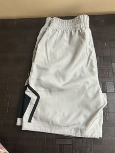Grey Basketball Shorts with Number 23