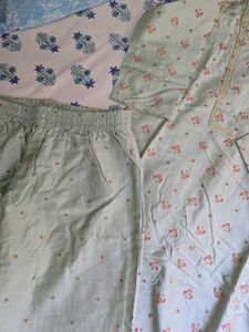 Floral Print Kurta Set