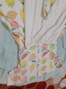 Cute Fruit Print Dress