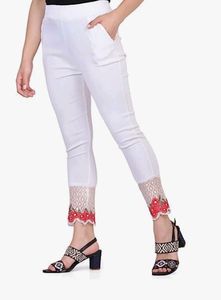Lycra Skinny Fit Trouser For Women