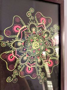Mandala Art Framed Wall Decor