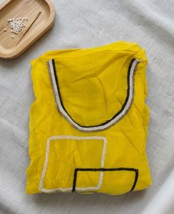 Vibrant Yellow Kurta Set