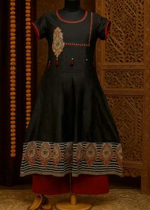 Elegant Black Kurta