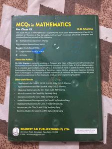 MCQs in Mathematics - Class IX