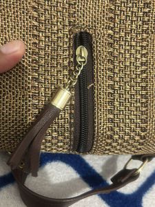 Boho Chic Woven Crossbody Bag
