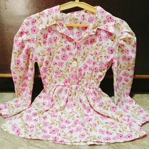 Flower Printed Top