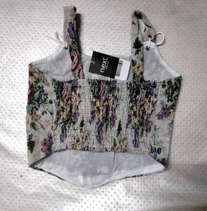 Floral Corset Top