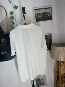 Nike White Polo T-Shirt