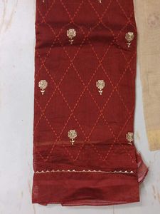 Elegant Unstitched dress material