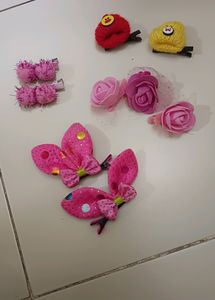 Hair Clip Set Of 9