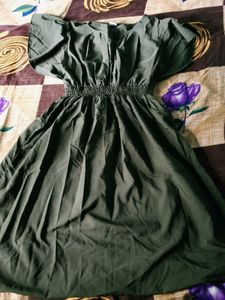 Chic Green Midi Dress