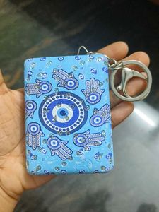 Evil Eye Hamsa Keychain