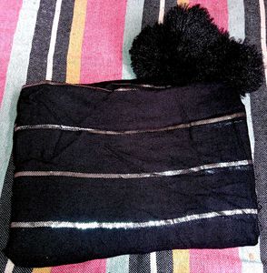 Designer Black Dupatta