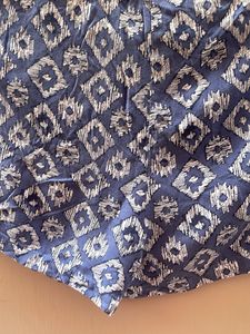 Blue Diamond Print Shorts