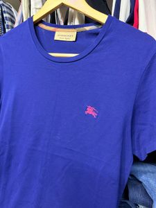 Burberry Mens Blue T-Shirt