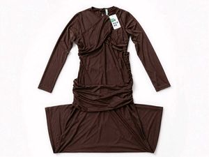Sheer Brown Gown