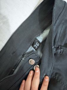 Stylish Black Flare Jeans