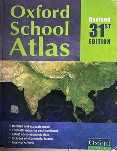 Oxford School Atlas - 31st Edition