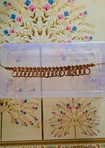 🔥SALE🔥 Beautiful Rhinestone Gold Necklace