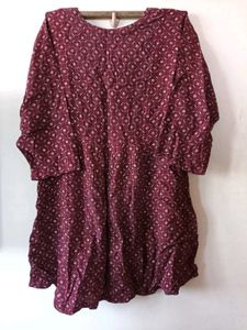 Patterned Tunic Top
