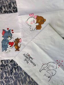 Hand Painted Couple Rumaal❤️| Choose Your Design❤️