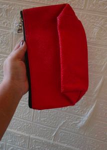 Chic Red High Heel Clutch Pouch