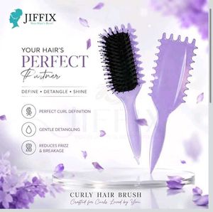 Jiffix Curl Hair Brush for Women &amp; Men