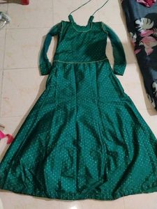 Elegant Green Embroidered Lehenga Choli