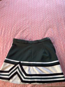 Green and White Skirt