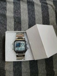 Casio Digital Silver Watch