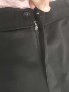 Black Classic Fit Trousers