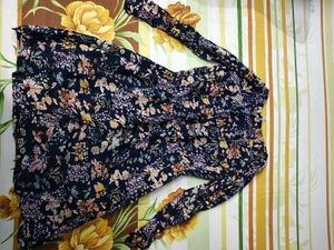 Floral Print Long Sleeve Dress