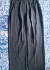 Classic Black Wide Leg Trousers