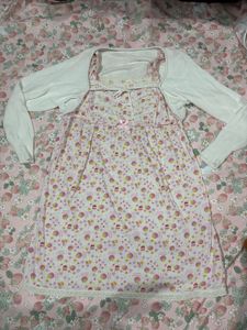 strawberry cotton mini lolita dress