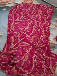 Vibrant Pink Kurta Set with Trousers