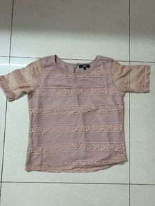 Elegant Lace Sleeve Top