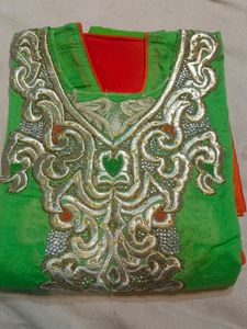 Fancy Suit With Heavy Back Work