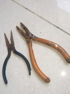 Set of Used Pliers